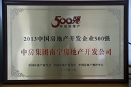 A4、2013中國房地產(chǎn)開發(fā)企業(yè)500強(qiáng)